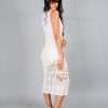 Vestido tejido - espalda