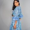 Conjunto boleros vestido y falda cola de pato - lado